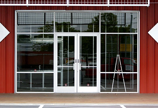 Aluminum Storefronts Installation