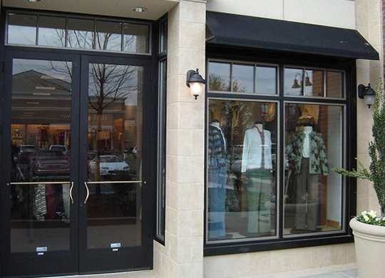 Streamlined Aluminum Store Entry Systems