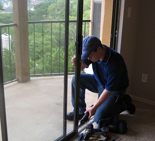 Sliding Glass Door Maintenance Service in Falls Church VA 540 x 490